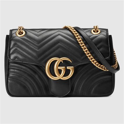 fake gucci black shoulder bag|authentic gucci shoulder.